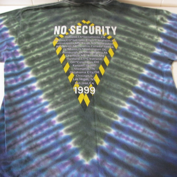 Vintage Rolling Stones No Security '99 Tour T-Shirt - Picture 4 of 5